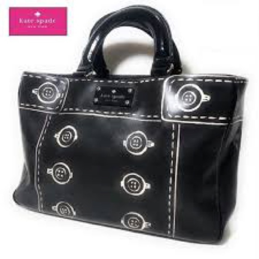 Kate Spade Louie Quinn Button Sketch Handbag